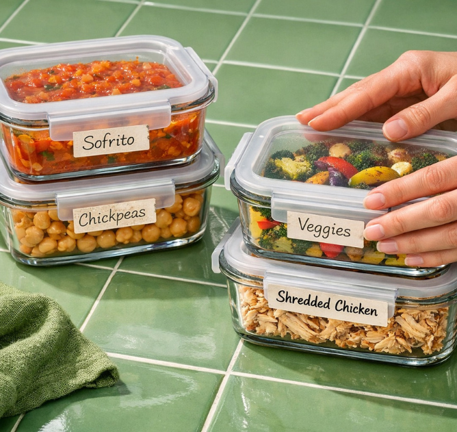 2. Conserva los alimentos - Batch Cooking - Yumly